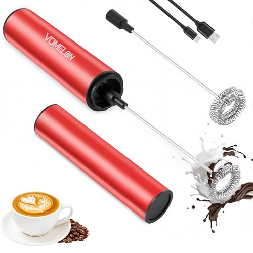Milk Frother Rechargeable Battery Operated Frother for Coffee