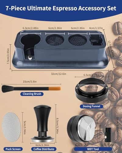 7 Pack 54mm Espresso Accessories