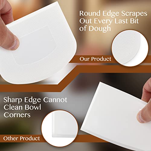 Plastic Bench Scraper for Baking
