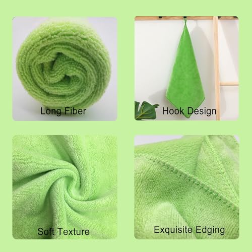 Ultra Absorbent 400 GSM Microfiber Cleaning Cloths (12 Count)