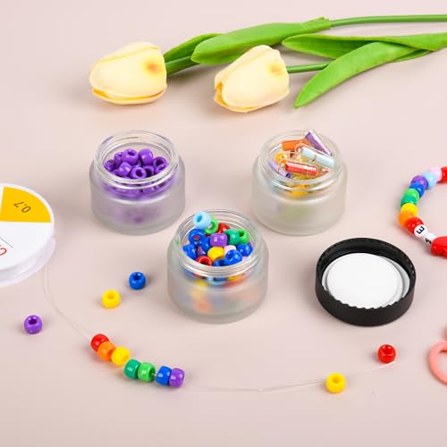 Glass Jars with Lids (24 Count)
