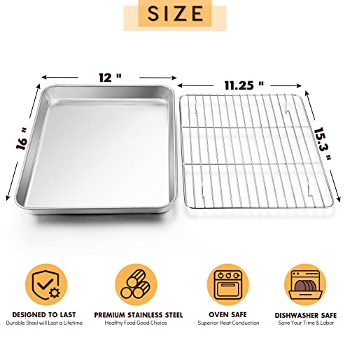 Baking Sheet with Rack Set (2 Count)