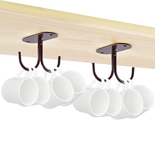 Under Cabinet Mug Hooks (6 Count)