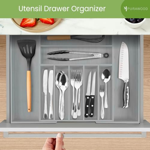 Bamboo Drawer Organizer