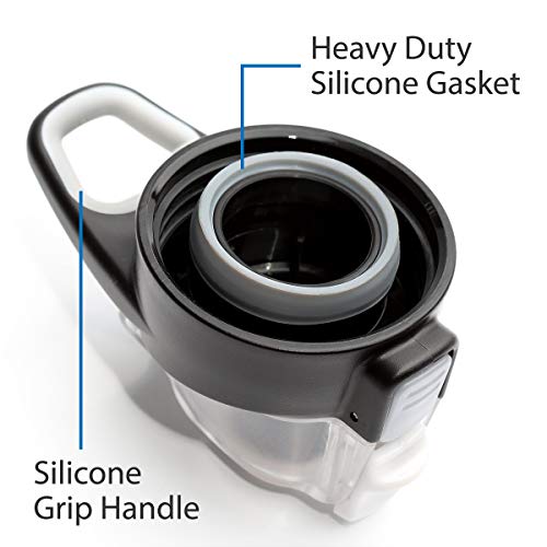 Action Water Bottle Flip Top with Handle