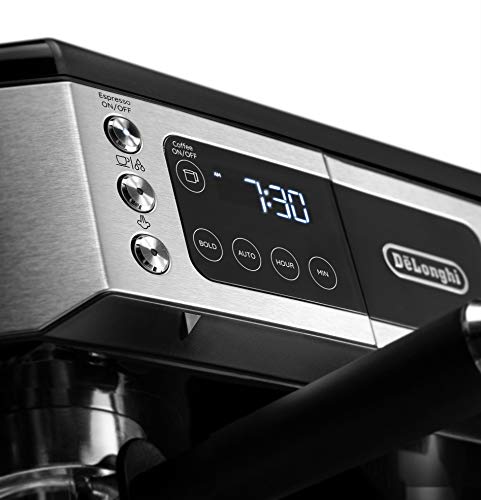 All-in-One Espresso & Coffee Maker, 10-Cup Pot, Milk Frother