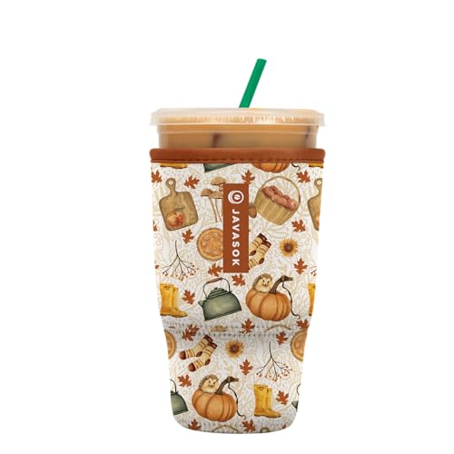 JavaSok Iced Coffee & Cold Soda Insulated Neoprene Cup Sleeve