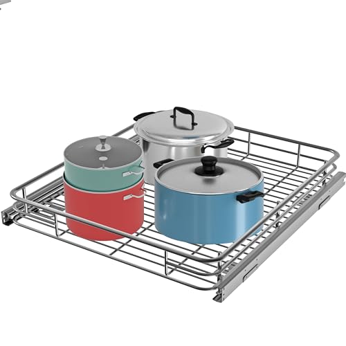 Pull Out Cabinet Organizer 22" W x 21" D