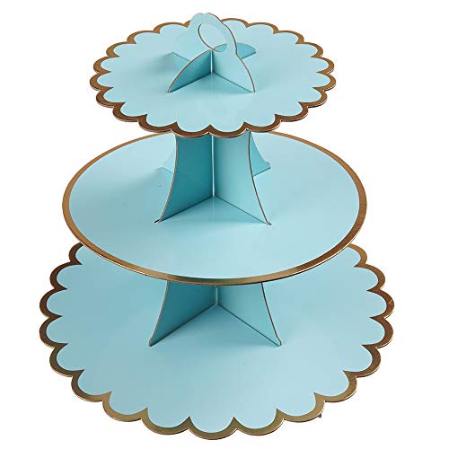 Cupcake Stand with Lace Trim