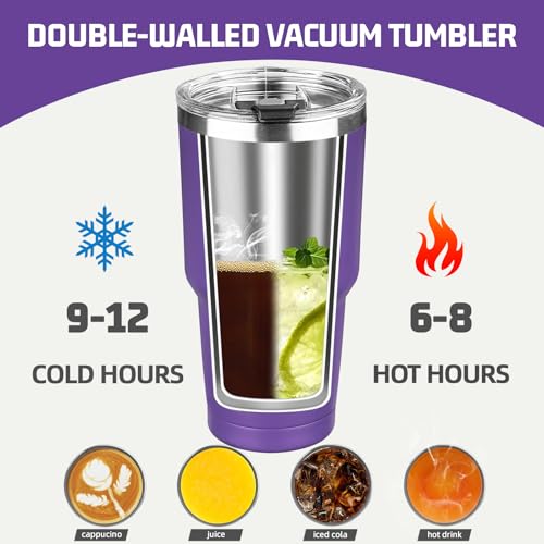 30 oz Tumbler with Lids and Straws