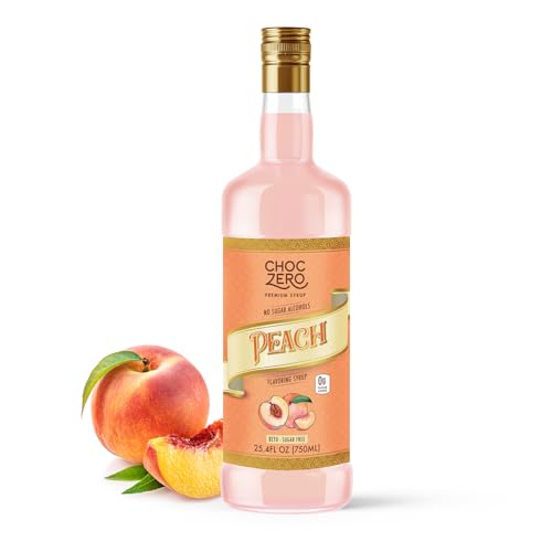Sugar Free Peach Syrup (25.4 Fl Oz)