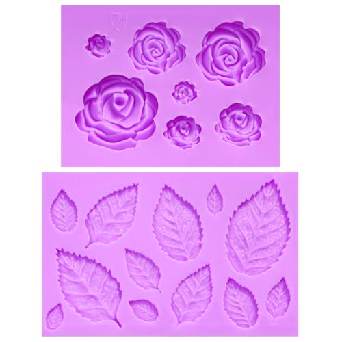 Rose Flower Fondant Molds