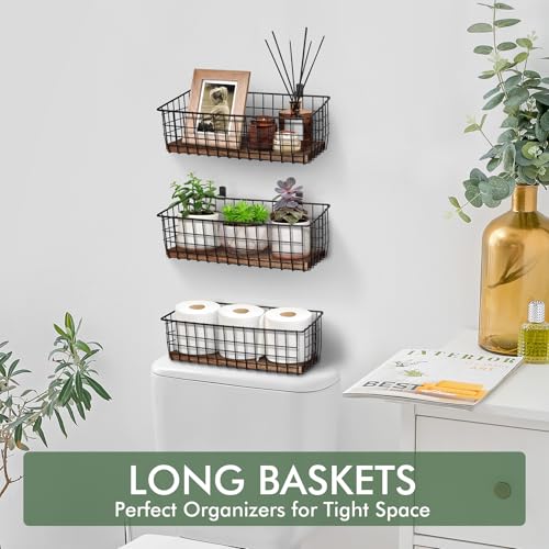 Wall Hanging Baskets (3 Count)
