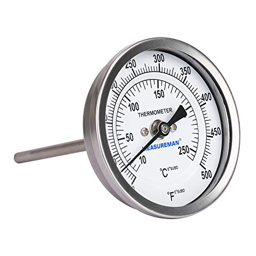 Fully Stainless Steel Bimetal Dial Thermometer
