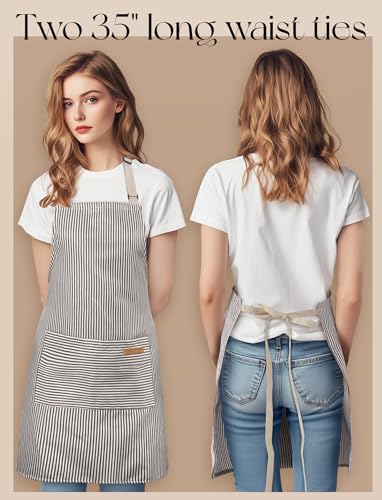 2 Pack Kitchen Cooking Aprons (2 Count)