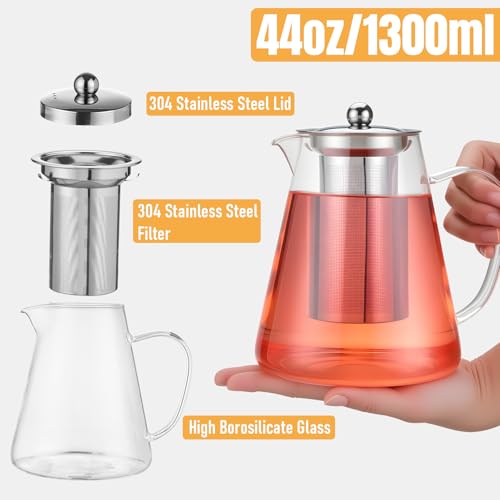 Teapot with Infuser (44 Fl Oz)