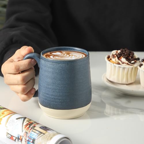 Porcelain Coffee Mugs Set of 6 (6 Count)