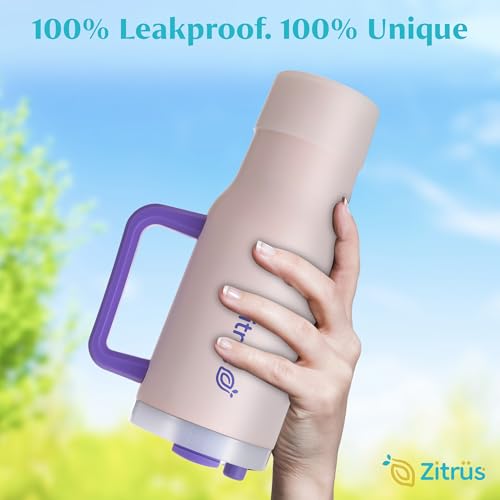 40 oz Tumbler with Handle and Straw