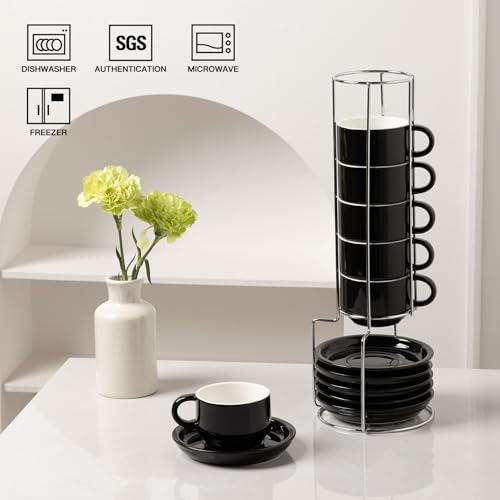 Sweejar Ceramic Espresso Cups Set of 6