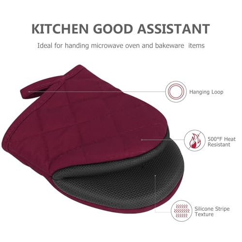 Oven Mitts and Pot Holders Set (4.2 Count)