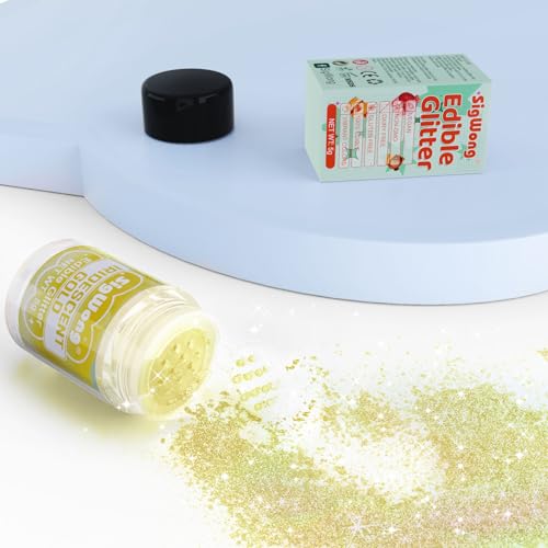 Iridescent Gold Edible Glitter