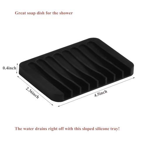 Wooden Rectangle Storage Tray with Soap Dish
