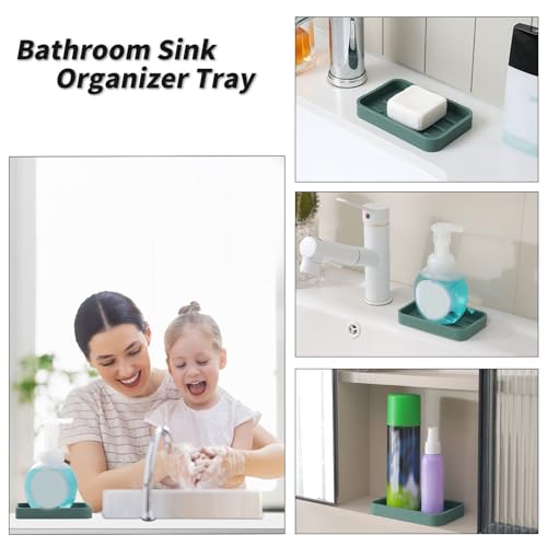Silicone Kitchen Sink Organizer Tray for Multiple Usage