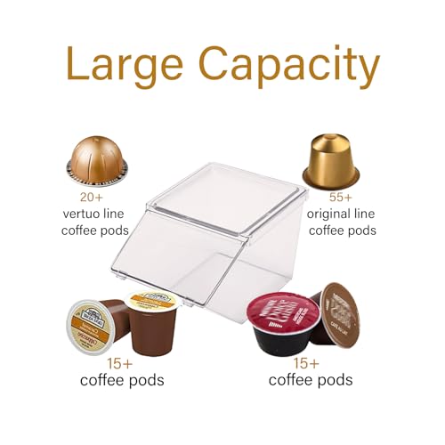 Front Opening Stackable Tea Bag Organizer (4 Count)