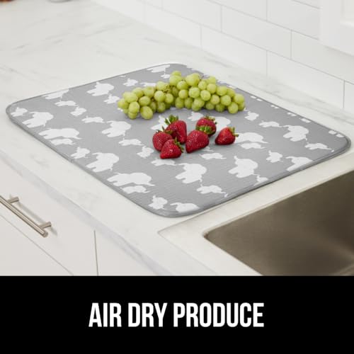 Ultra Absorbent Microfiber Dish Drying Mat (2 Count)