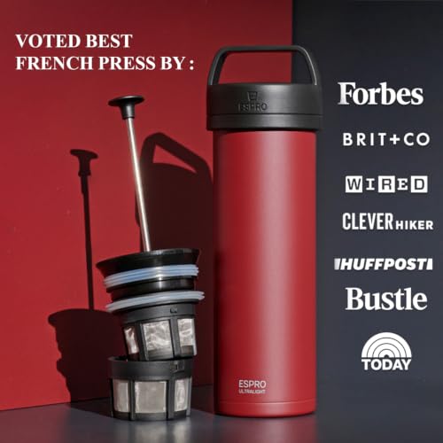 Go P0 Ultralight French Press Coffee Maker for Travel