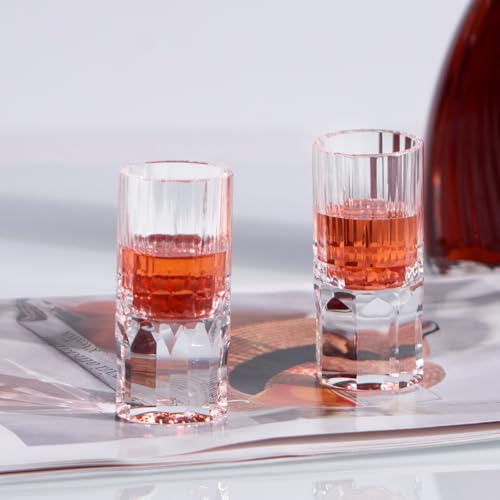 Crystal Shot Glasses Set of 2 (2 Count)