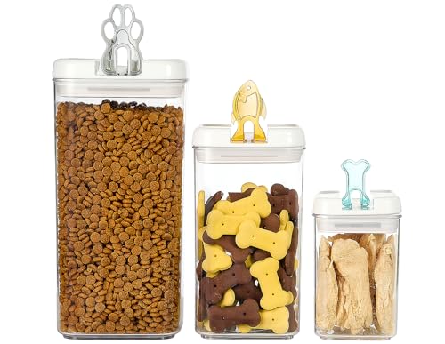 Flip Tite Pet Food Container with Airtight Lids (3 Count)