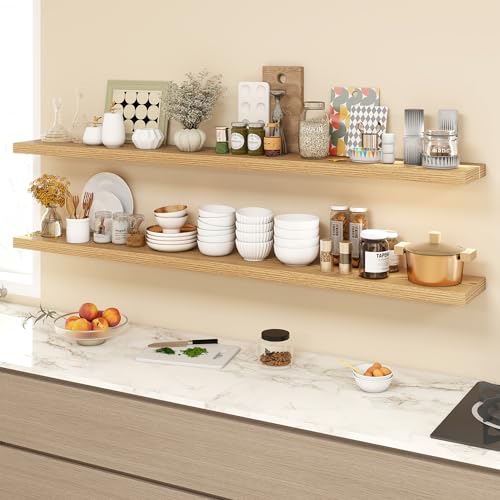 72 Inch Floating Shelves (2 Count)