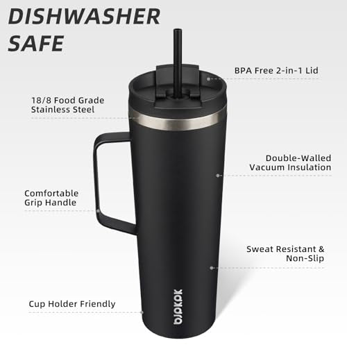 30oz Insulated Tumbler with Handle