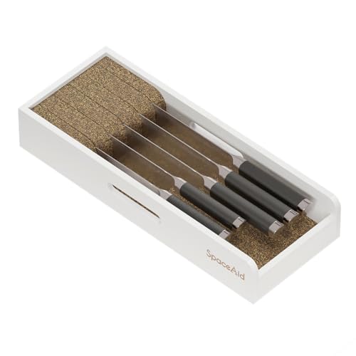 Knife Drawer Organizer Bamboo Insert Dock