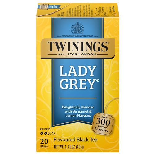 Lady Grey Black Citrus Tea Bags (20 Count)