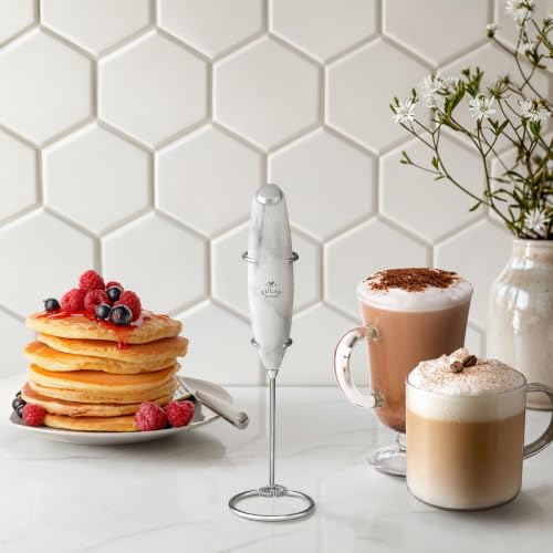 Powerful Milk Frother Wand With Duracell Batteries