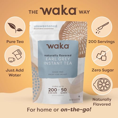 Waka Instant Black Tea Mix (4.5 Ounce)