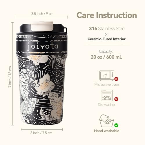 20oz Artic Ceramic Lined Coffee Tumbler