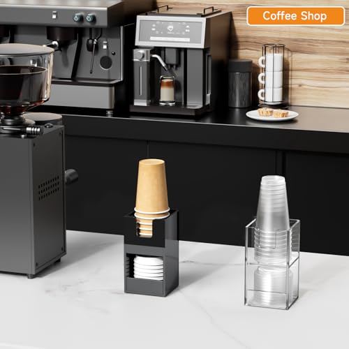 2 Compartment Cup Holder for Countertop