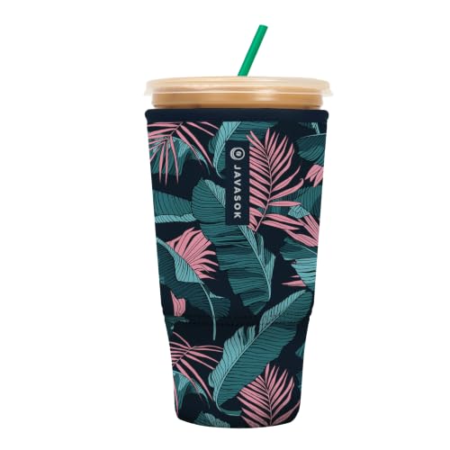 JavaSok Iced Coffee & Cold Soda Insulated Neoprene Cup Sleeve