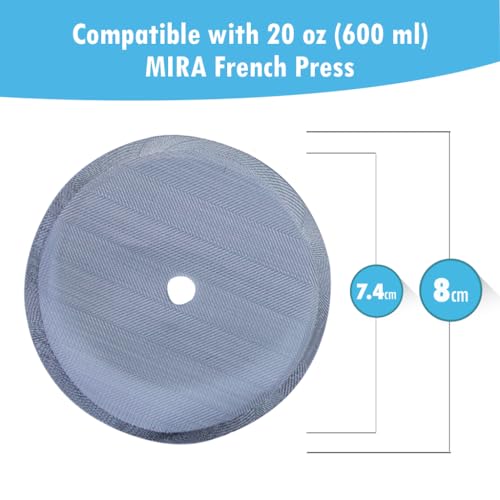 Stainless Steel French Press Filters (3 Count)
