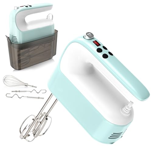 9 Speed Digital Hand Mixer Electric