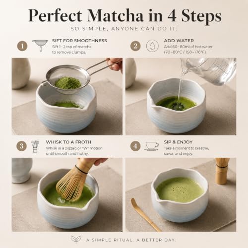PREMIUM 8pcs MATCHA WHISK SET (8 Count)