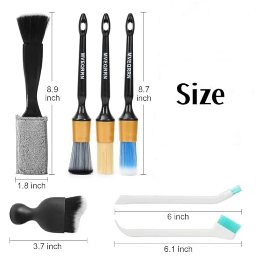 7PCS Car Detailing Brush Set