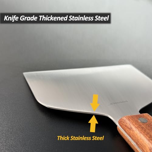 Multipurpose Bench Scraper Kitchen Utensil for Flat Top Griddle