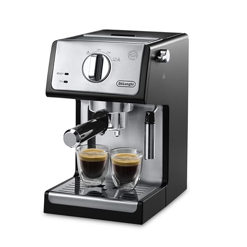 15 Bar Pump Espresso Machine with Milk Frother & Temperature Control