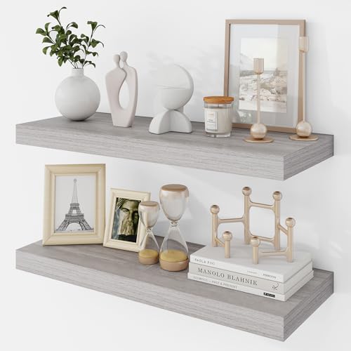 24 Inch Floating Shelves (2 Count)