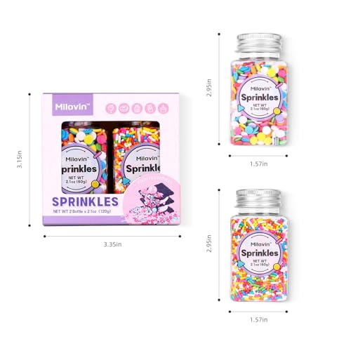 Rainbow Sprinkles (4.2 Ounce)