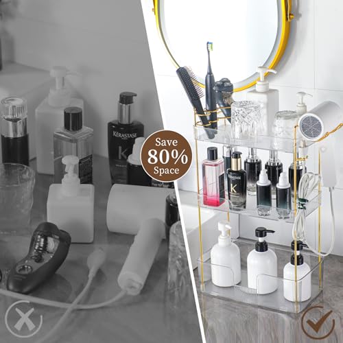Luxury Bathroom Counter Organizer